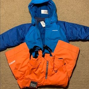 Ski snowboard obermeyer volt bib Patagonia jacket